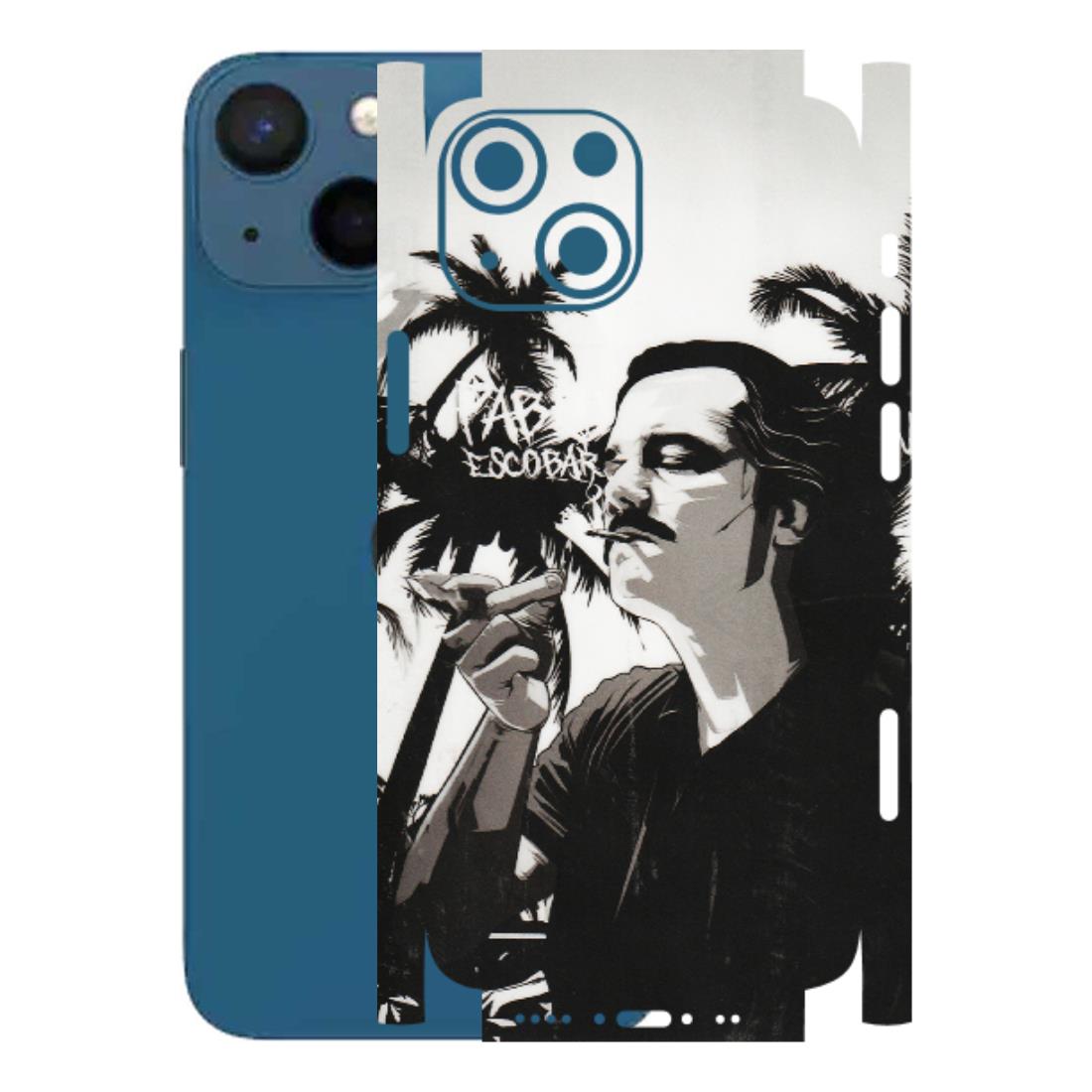 Apple iPhone Skins (All Models) - Pab Escobar - Transparent Finish (T-05) iPhone 13 Mini