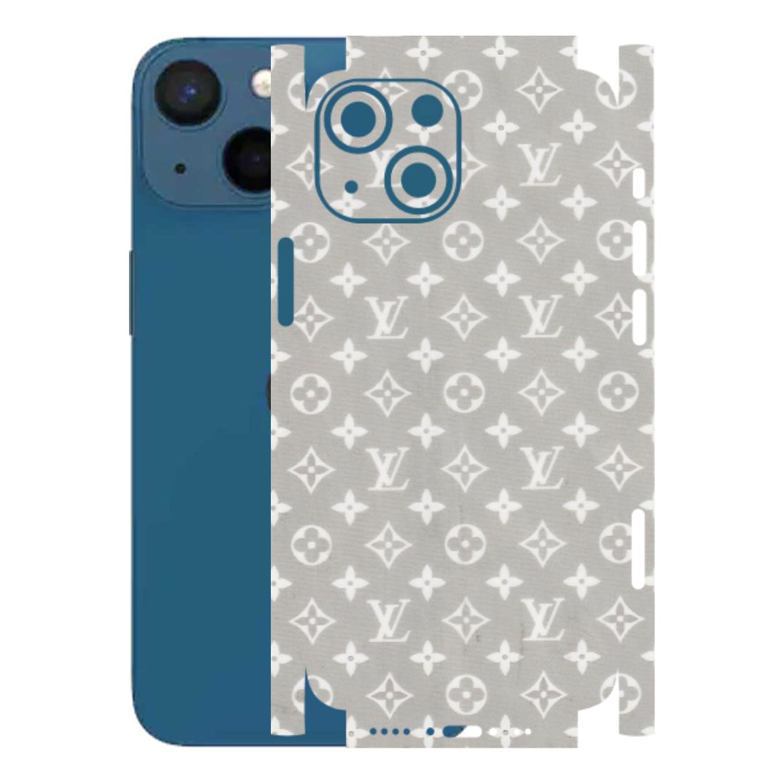 Apple iPhone Skins (All Models) - Luxury Brands Logo - Transparent Finish (T-07) iPhone 13 Mini