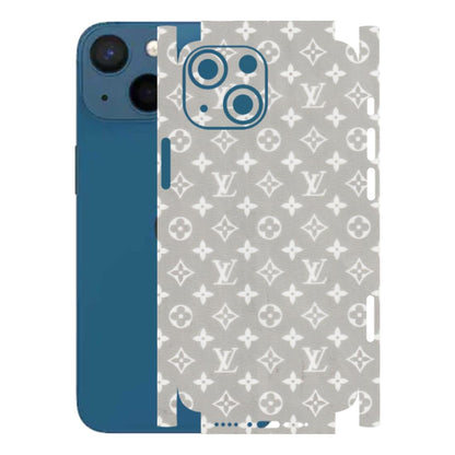 Apple iPhone Skins (All Models) - Luxury Brands Logo - Transparent Finish (T-07) iPhone 13 Mini