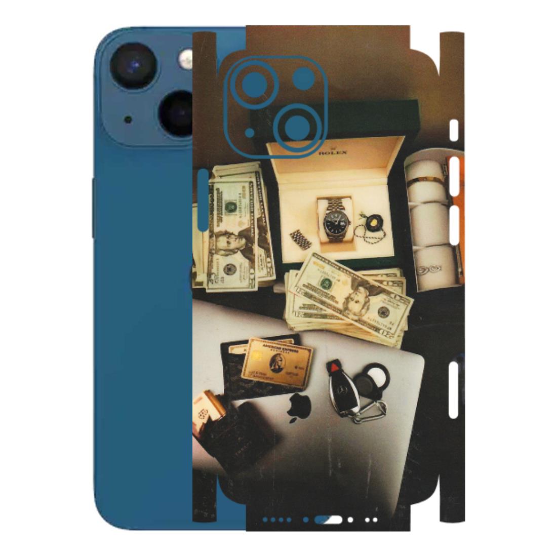 Apple iPhone Skins (All Models) - Luxury Lifestyle - Transparent Finish (T-11) iPhone 13 Mini