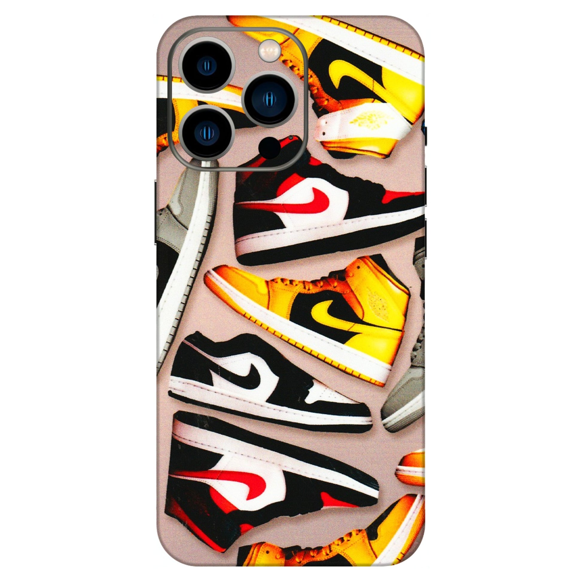 Apple iPhone Skins (All Models) - Sneaker Lover - 3D Embossed Finish (L-135) iPhone 13 Pro