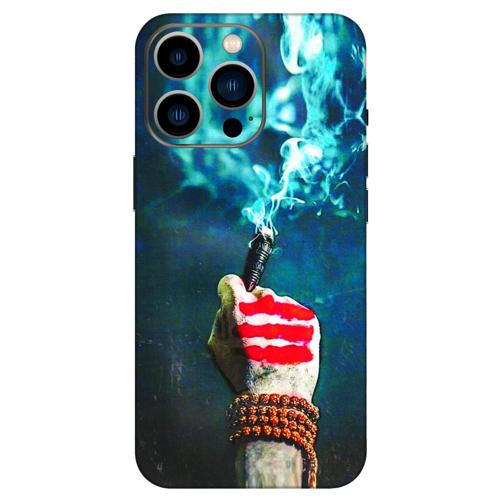Apple iPhone Skins (All Models) - Mahadev Bhakt - 3D Embossed Finish (L-146) iPhone 13 Pro