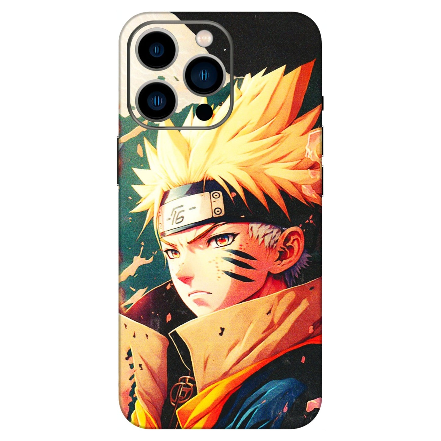 Apple iPhone Skins (All Models) - New Naruto - 3D Embossed Finish (L-148) iPhone 13 Pro