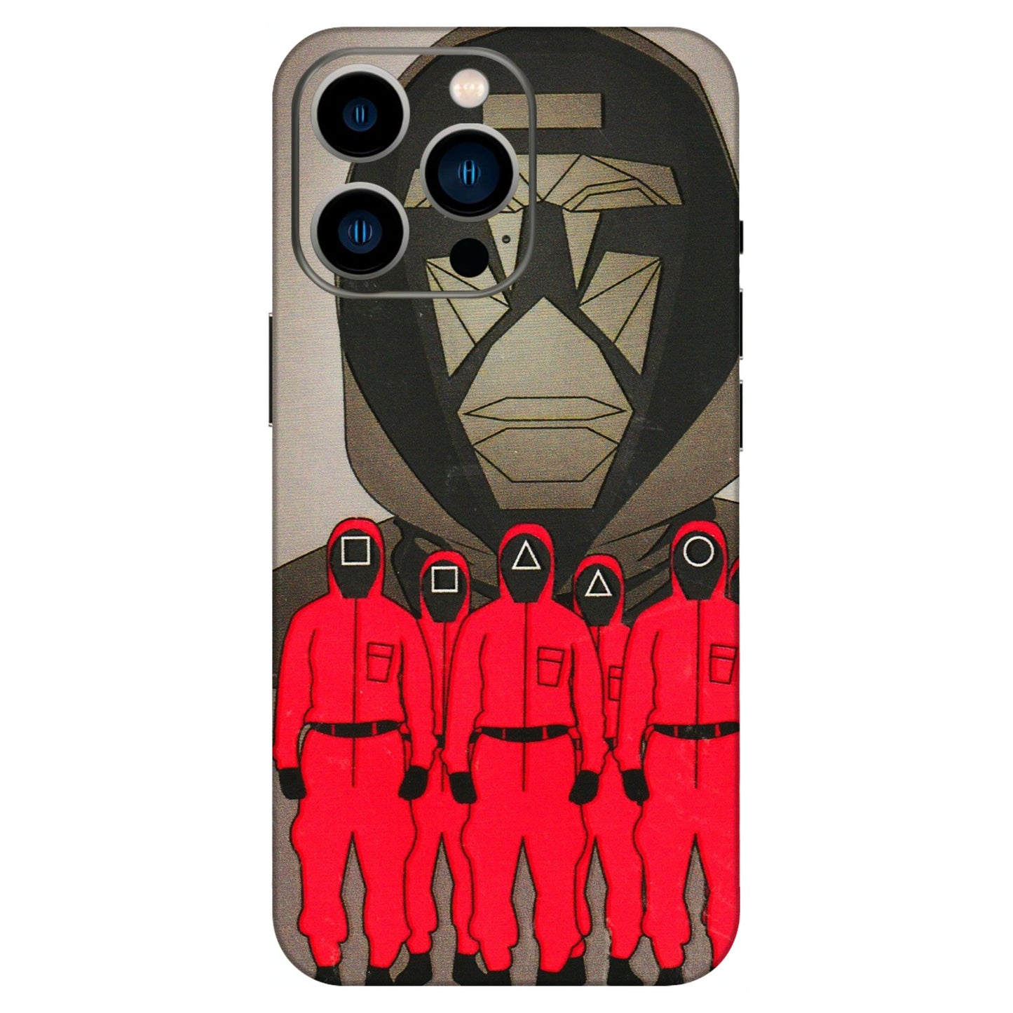 Apple iPhone Skins (All Models) - Squid Game Hero - 3D Embossed Finish (L-245) iPhone 13 Pro
