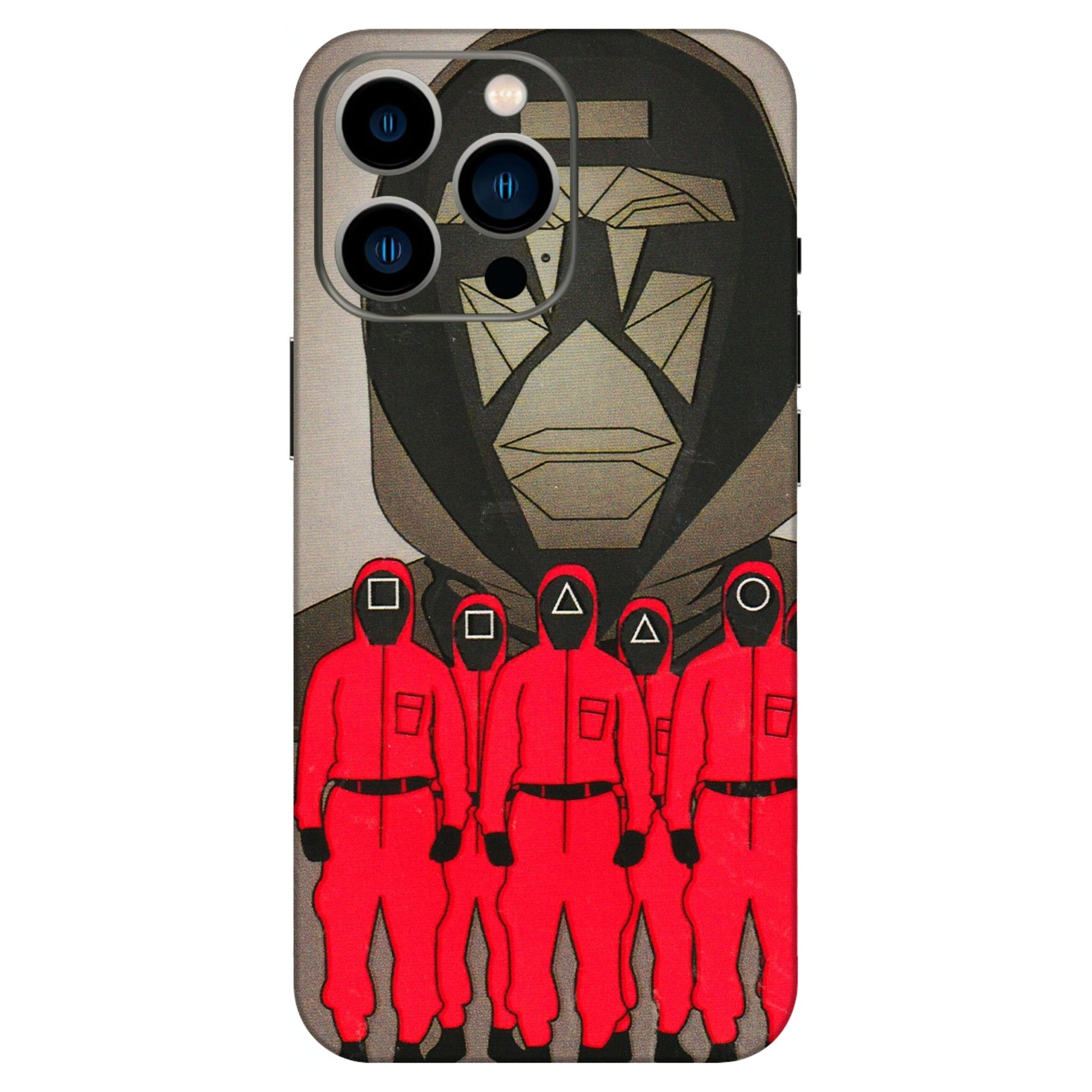Apple iPhone Skins (All Models) - Squid Game Hero - 3D Embossed Finish (L-245) iPhone 13 Pro