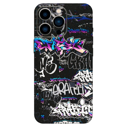 Apple iPhone Skins (All Models) - Graffiti Killer - 3D Embossed Finish (L-274) iPhone 13 Pro
