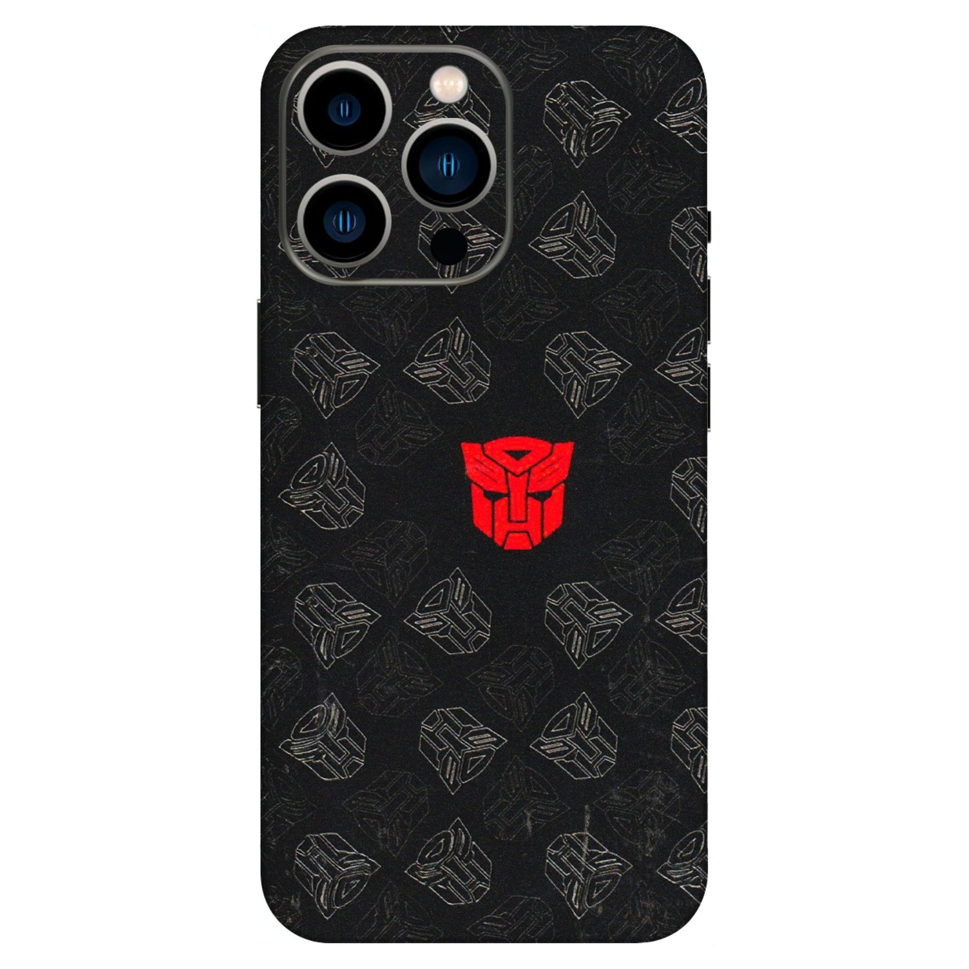 Apple iPhone Skins (All Models) - Transformers Devastation - 3D Embossed Finish (L-301) iPhone 13 Pro