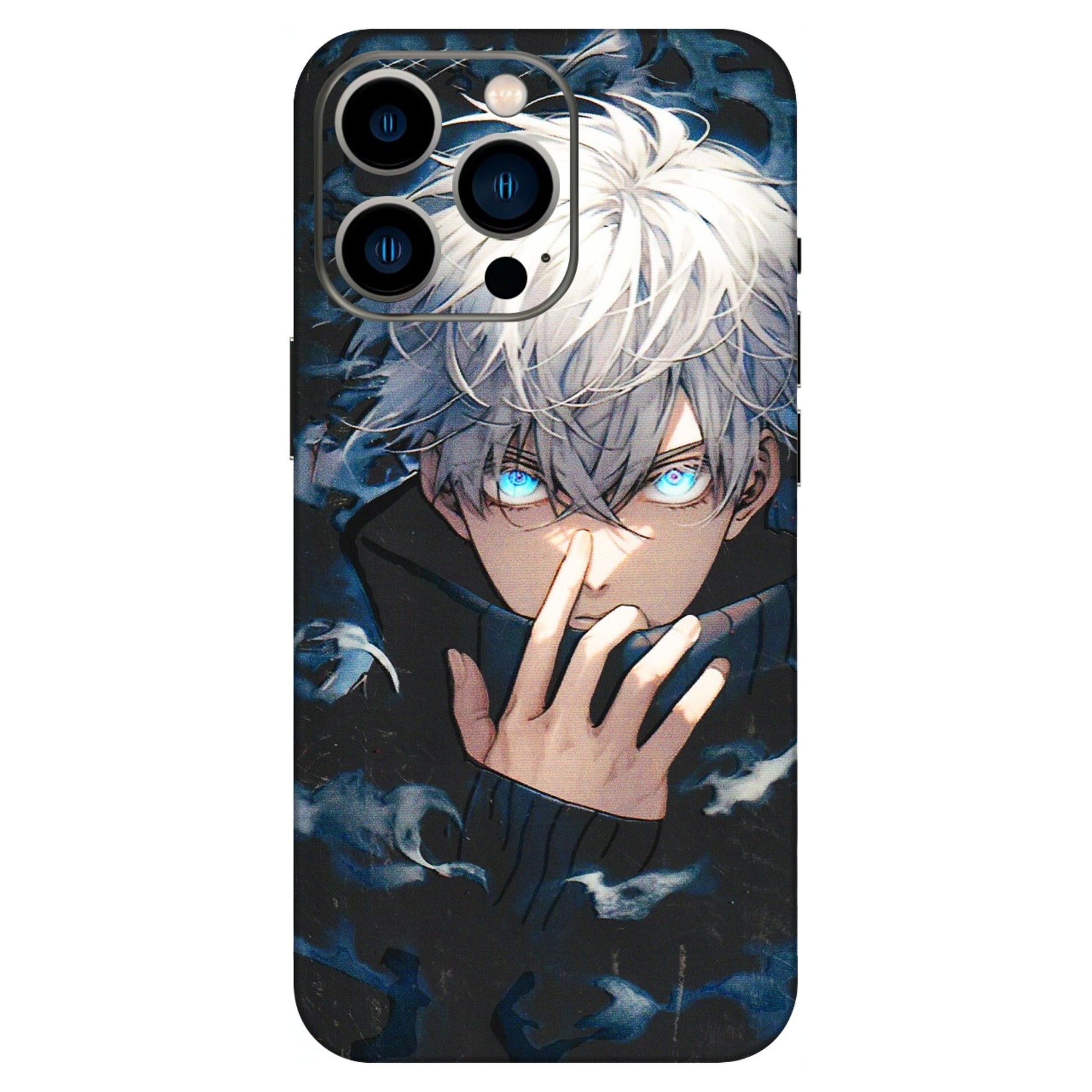 Apple iPhone Skins (All Models) - New Jujutsu Kaisen Anime - 3D Embossed Finish (L-313) iPhone 13 Pro