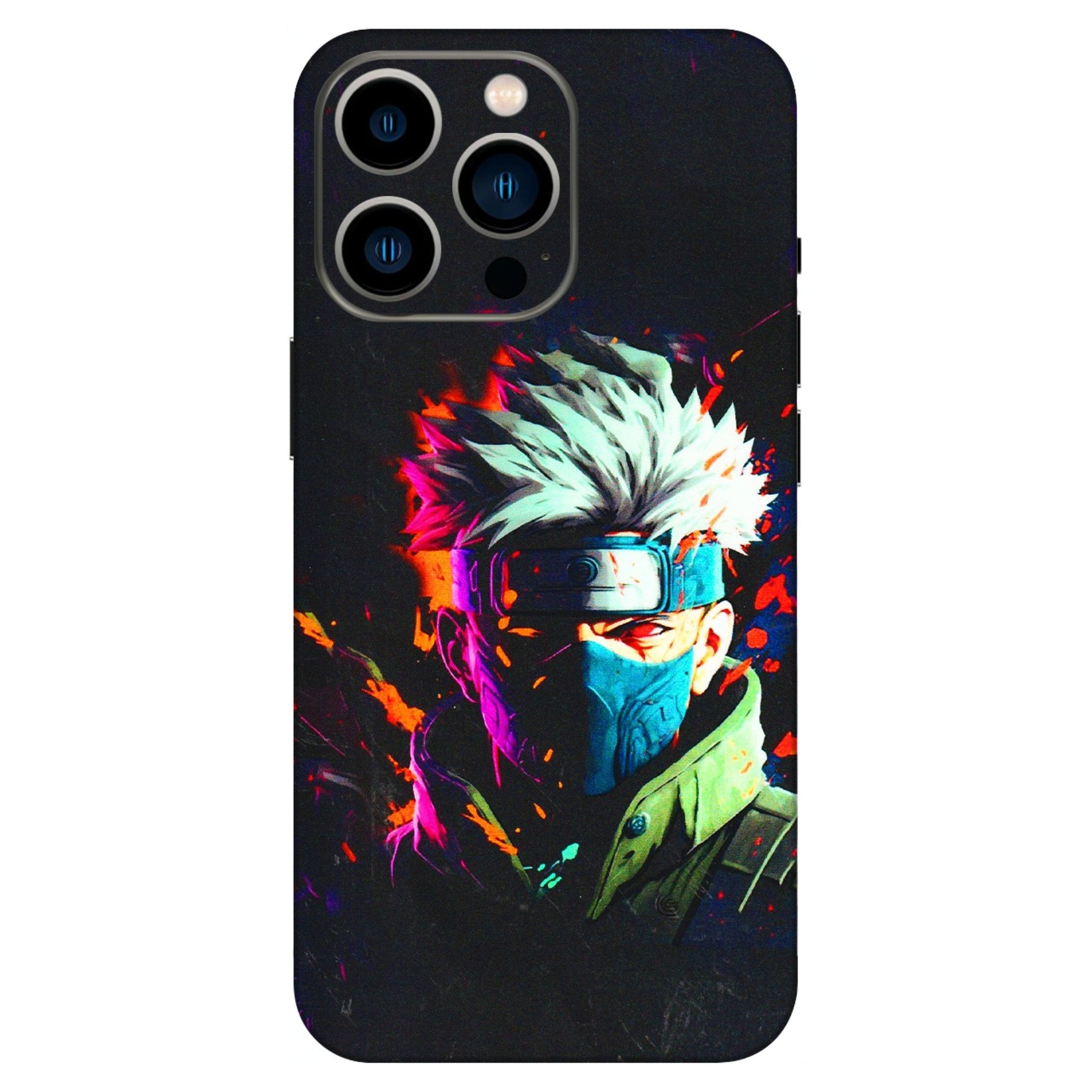Apple iPhone Skins (All Models) - Anime Cool Character - 3D Embossed Finish (L-59) iPhone 13 Pro