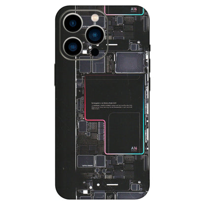 Apple iPhone Skins (All Models) - Motherboard Circuit Layout - Matte Finish (M-117) iPhone 13 Pro