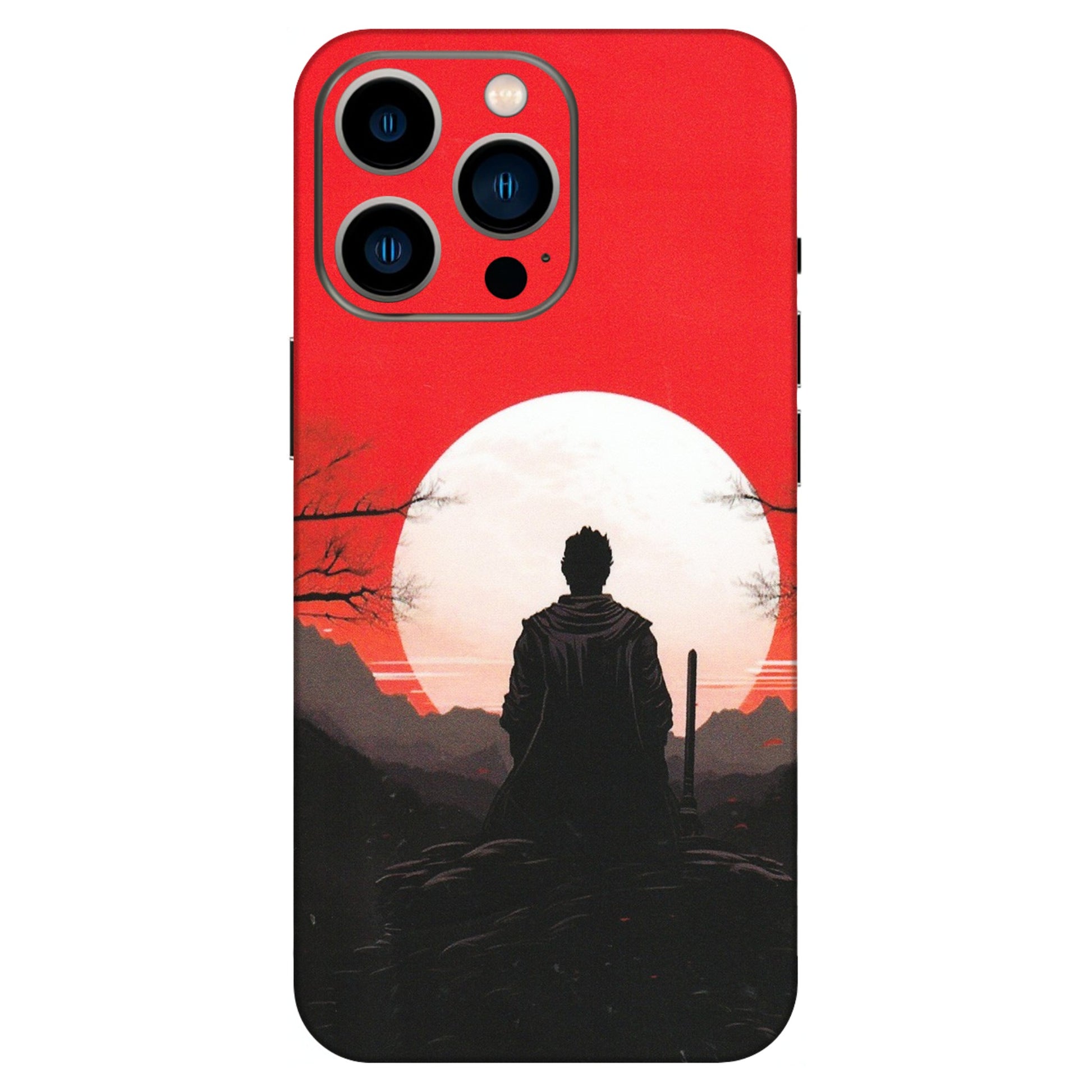 Apple iPhone Skins (All Models) - Samurai Anime - Matte Finish (M-141) iPhone 13 Pro