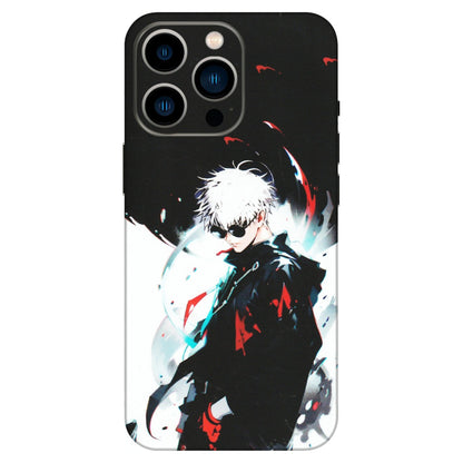 Apple iPhone Skins (All Models) - Gojo Powerful Charater Kaisen Anime - Matte Finish (M-144) iPhone 13 Pro