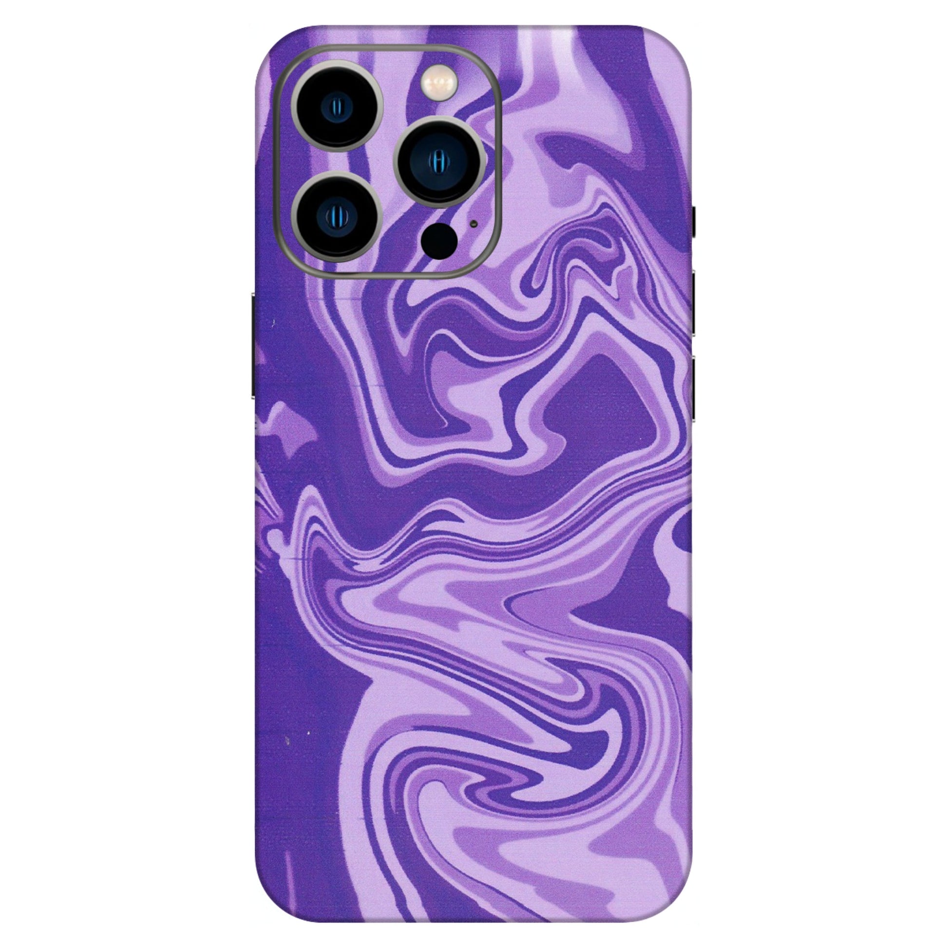 Apple iPhone Skins (All Models) - Hazy Purple Nights - Matte Finish (M-14) iPhone 13 Pro