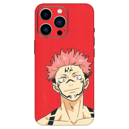 Apple iPhone Skins (All Models) - Ryomen Sukuna Fun Anime - Matte Finish (M-153) iPhone 13 Pro