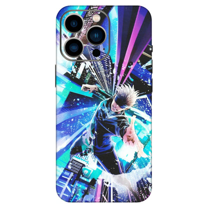 Apple iPhone Skins (All Models) - Manga Action Jujustu Kaisen Anime - Matte Finish (M-155) iPhone 13 Pro