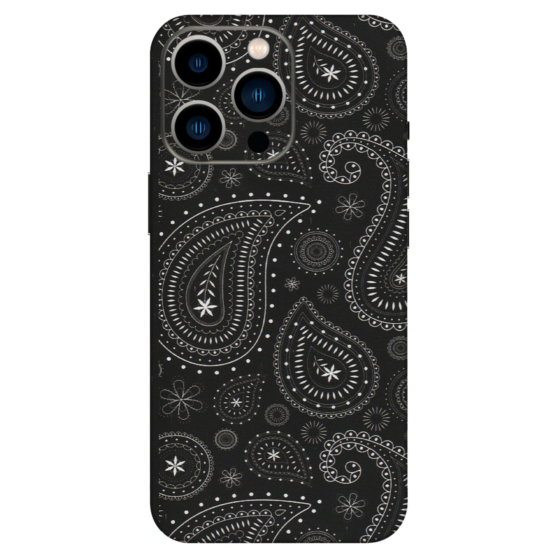 Apple iPhone Skins (All Models) - Black Sober Kerry - Matte Finish (M-37) iPhone 13 Pro