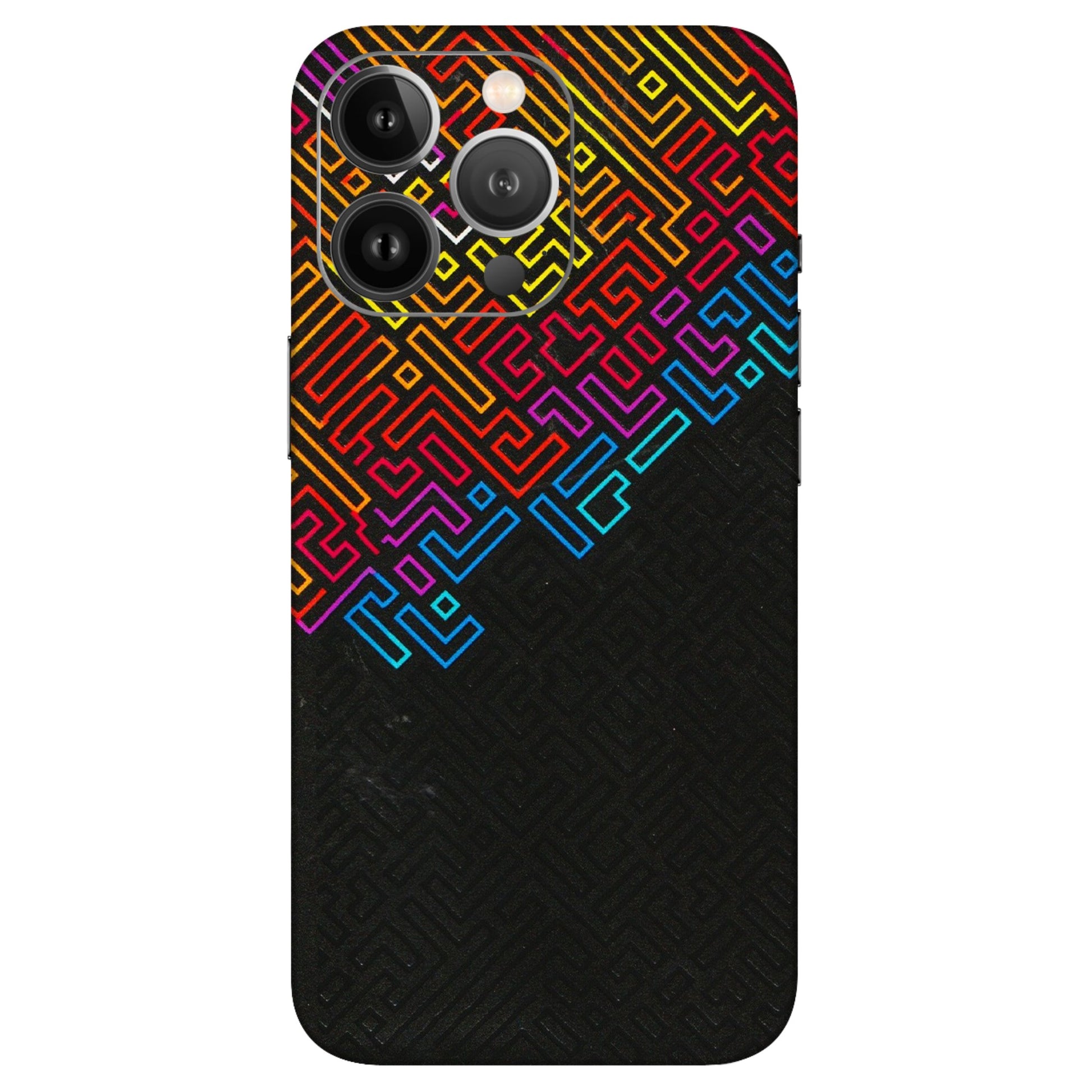 Apple iPhone Skins (All Models) - Dotme Pattern Art - 3D Embossed Finish (L-121) iPhone 13 Pro Max