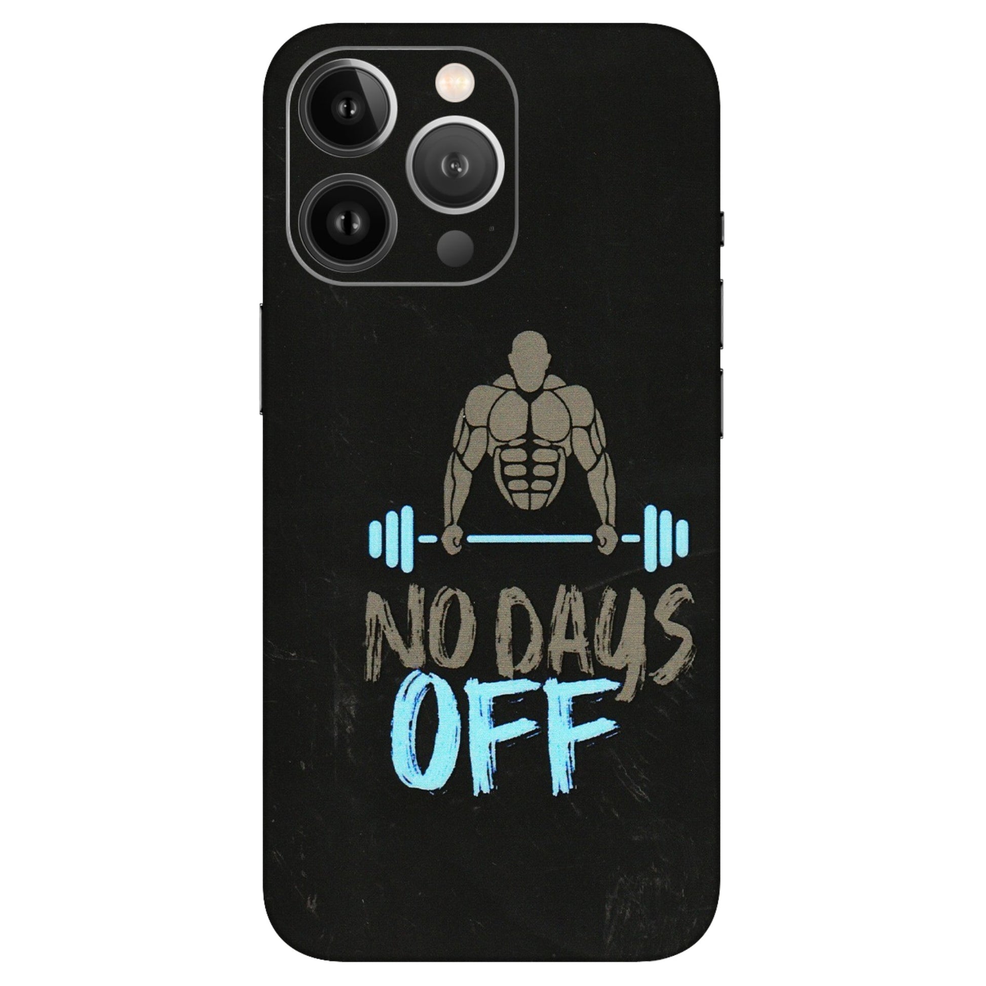 Apple iPhone Skins (All Models) - Gym Lover - 3D Embossed Finish (L-127) iPhone 13 Pro Max