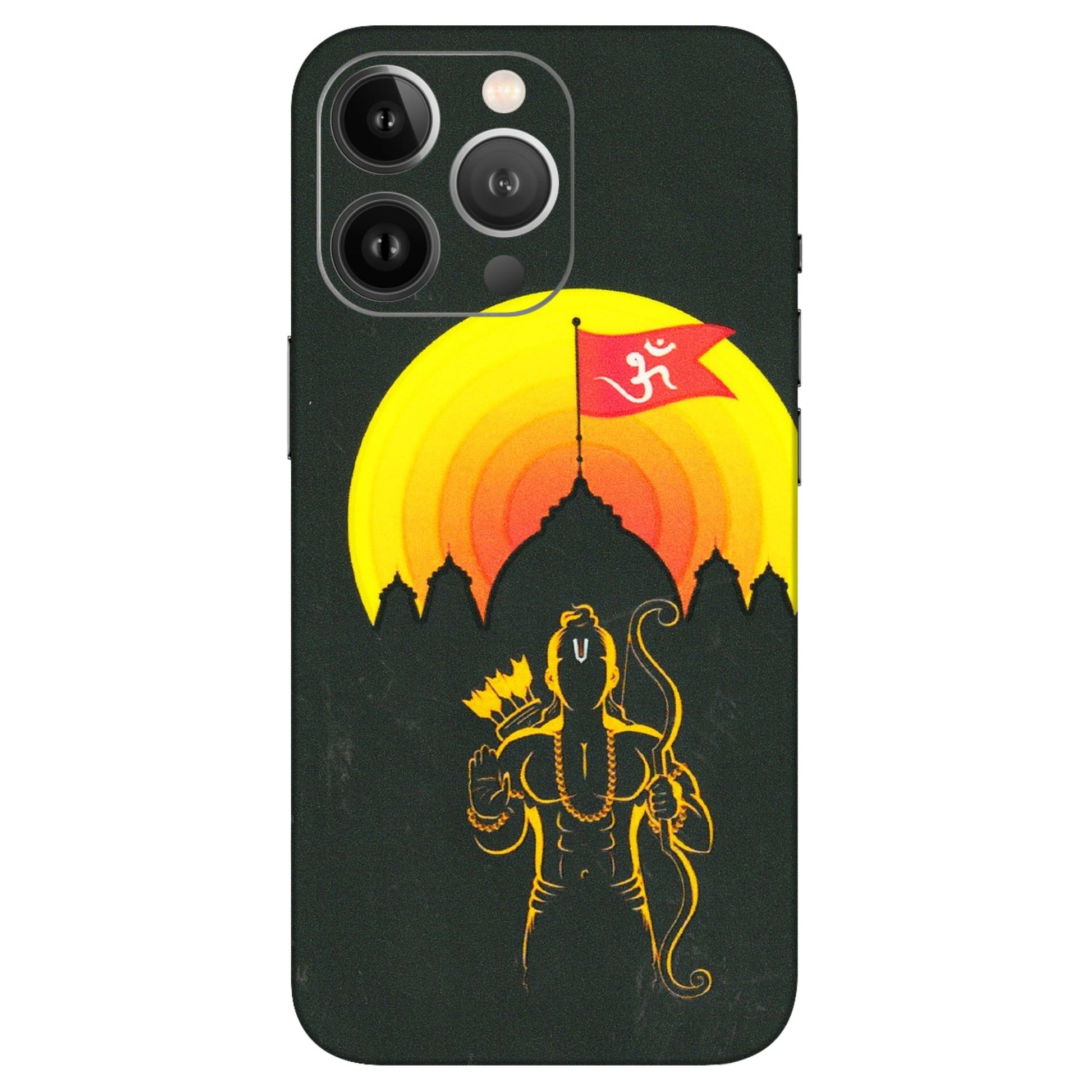 Apple iPhone Skins (All Models) - Lord Ram - 3D Embossed Finish (L-132) iPhone 13 Pro Max