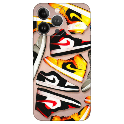 Apple iPhone Skins (All Models) - Sneaker Lover - 3D Embossed Finish (L-135) iPhone 13 Pro Max
