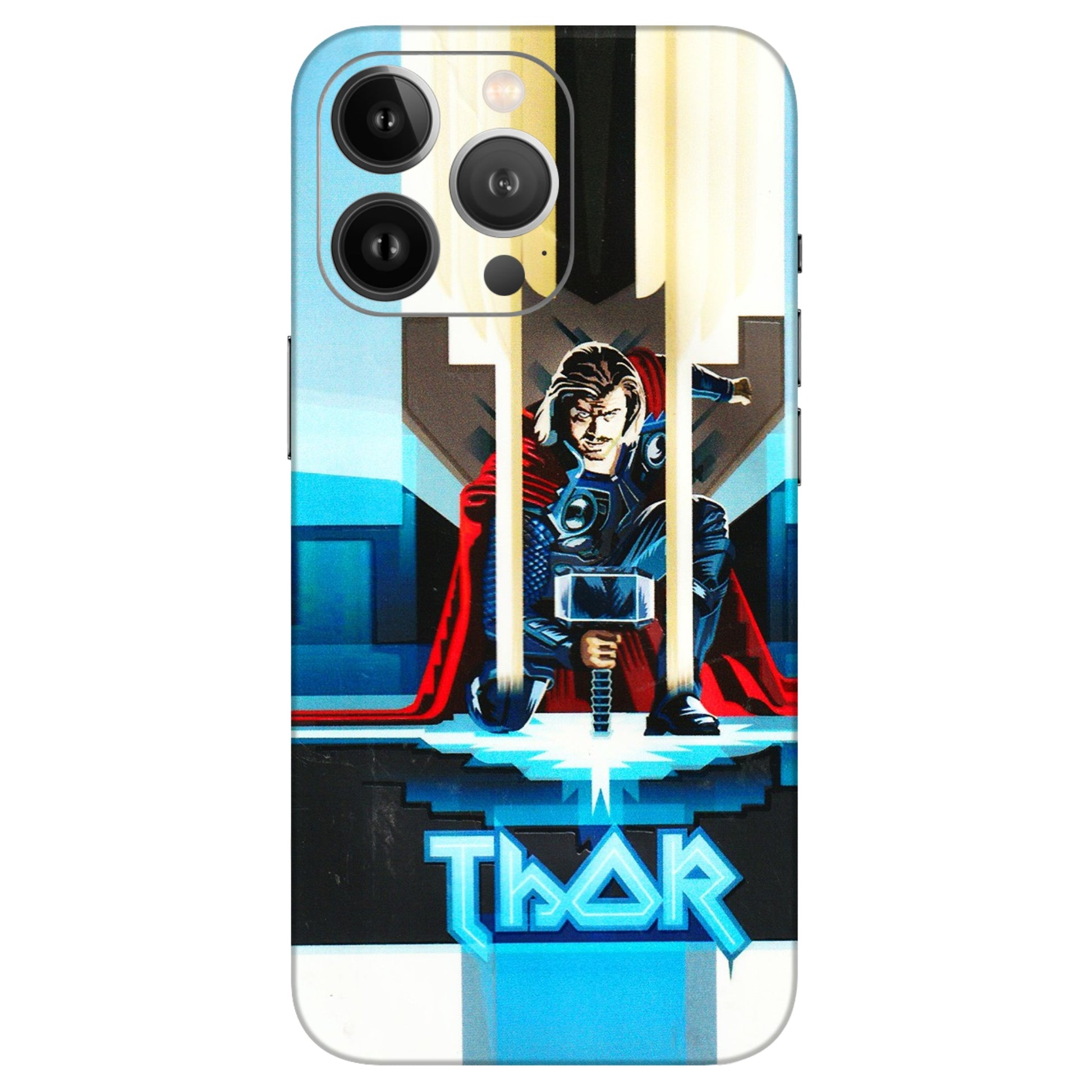 Apple iPhone Skins (All Models) - Thor - 3D Embossed Finish (L-137) iPhone 13 Pro Max