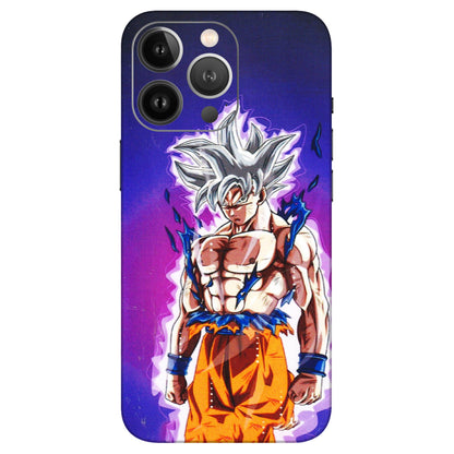 Apple iPhone Skins (All Models) - Goku Purple Anime - 3D Embossed Finish (L-147) iPhone 13 Pro Max
