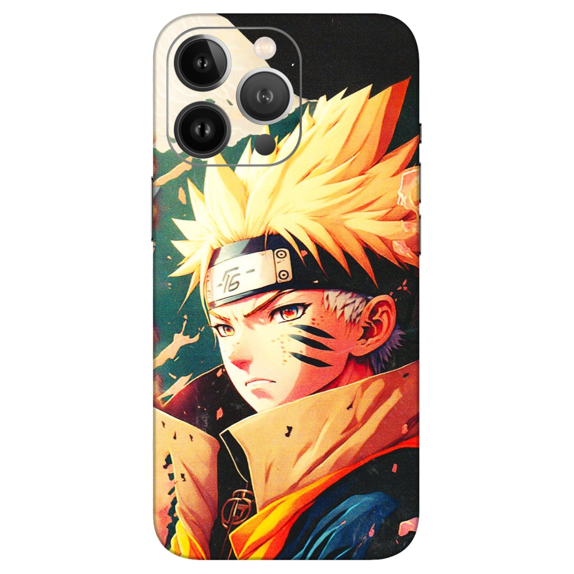 Apple iPhone Skins (All Models) - New Naruto - 3D Embossed Finish (L-148) iPhone 13 Pro Max