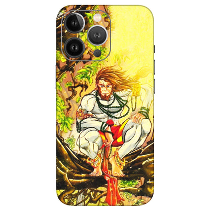 Apple iPhone Skins (All Models) - Lord Hanuman - 3D Embossed Finish (L-152) iPhone 13 Pro Max