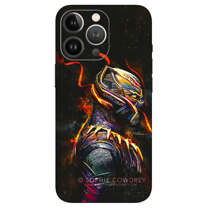 Apple iPhone Skins (All Models) - Black Panther - 3D Embossed Finish (L-190) iPhone 13 Pro Max