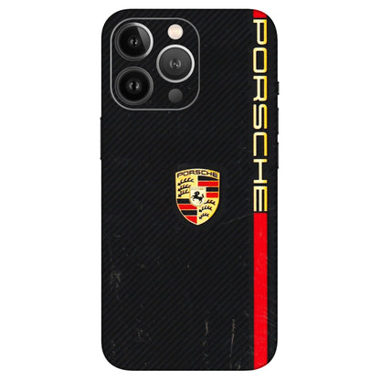 Apple iPhone Skins (All Models) - Premium Porsche - 3D Embossed Finish (L-225) iPhone 13 Pro Max