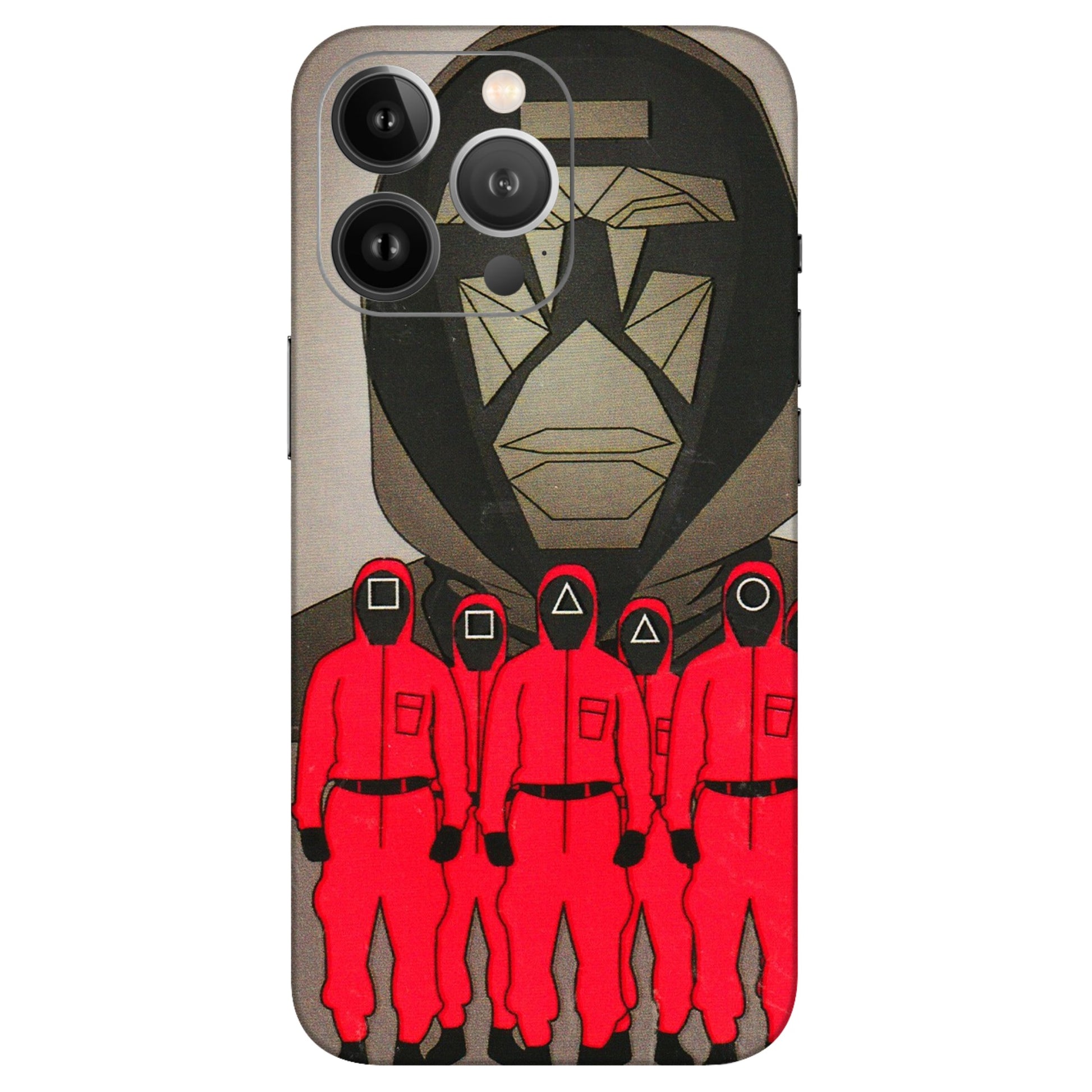 Apple iPhone Skins (All Models) - Squid Game Hero - 3D Embossed Finish (L-245) iPhone 13 Pro Max