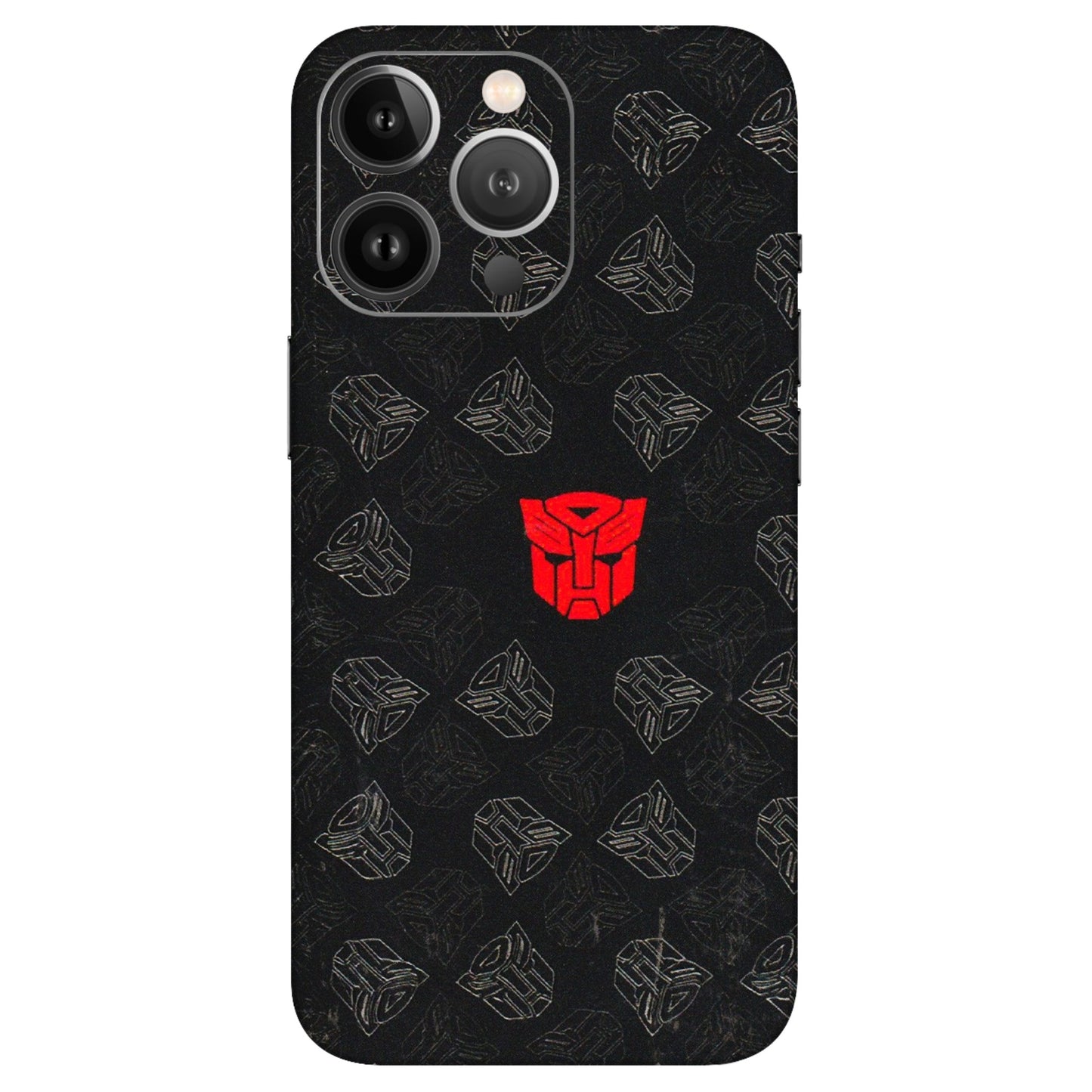 Apple iPhone Skins (All Models) - Transformers Devastation - 3D Embossed Finish (L-301) iPhone 13 Pro Max