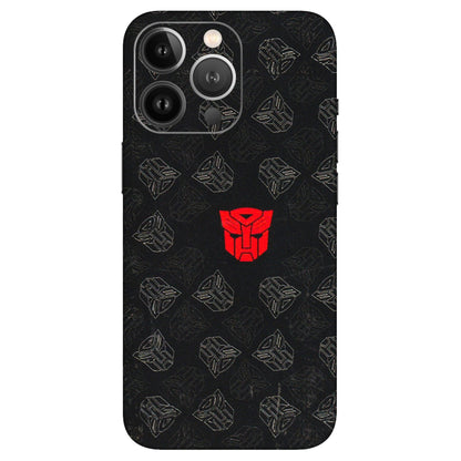 Apple iPhone Skins (All Models) - Transformers Devastation - 3D Embossed Finish (L-301) iPhone 13 Pro Max