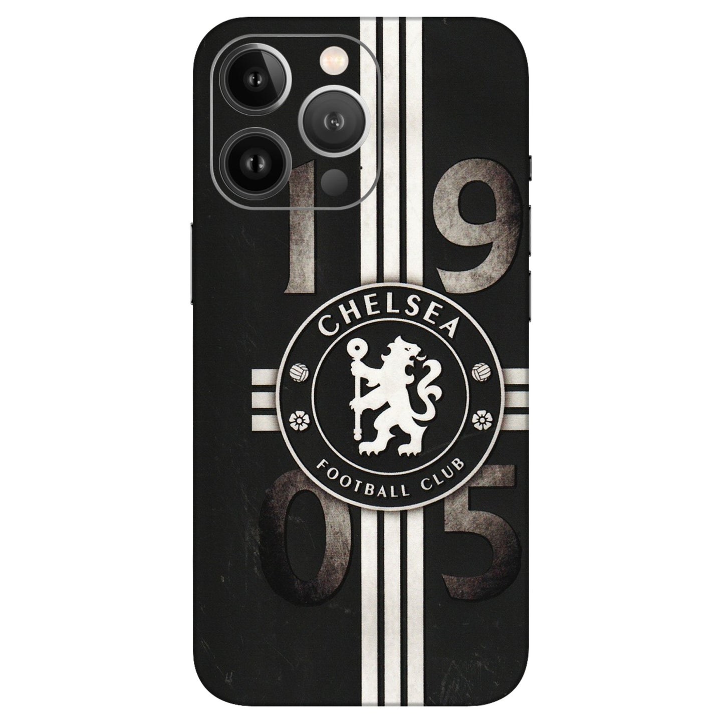 Apple iPhone Skins (All Models) - Chelsea Fan Club - 3D Embossed Finish (L-36) iPhone 13 Pro Max