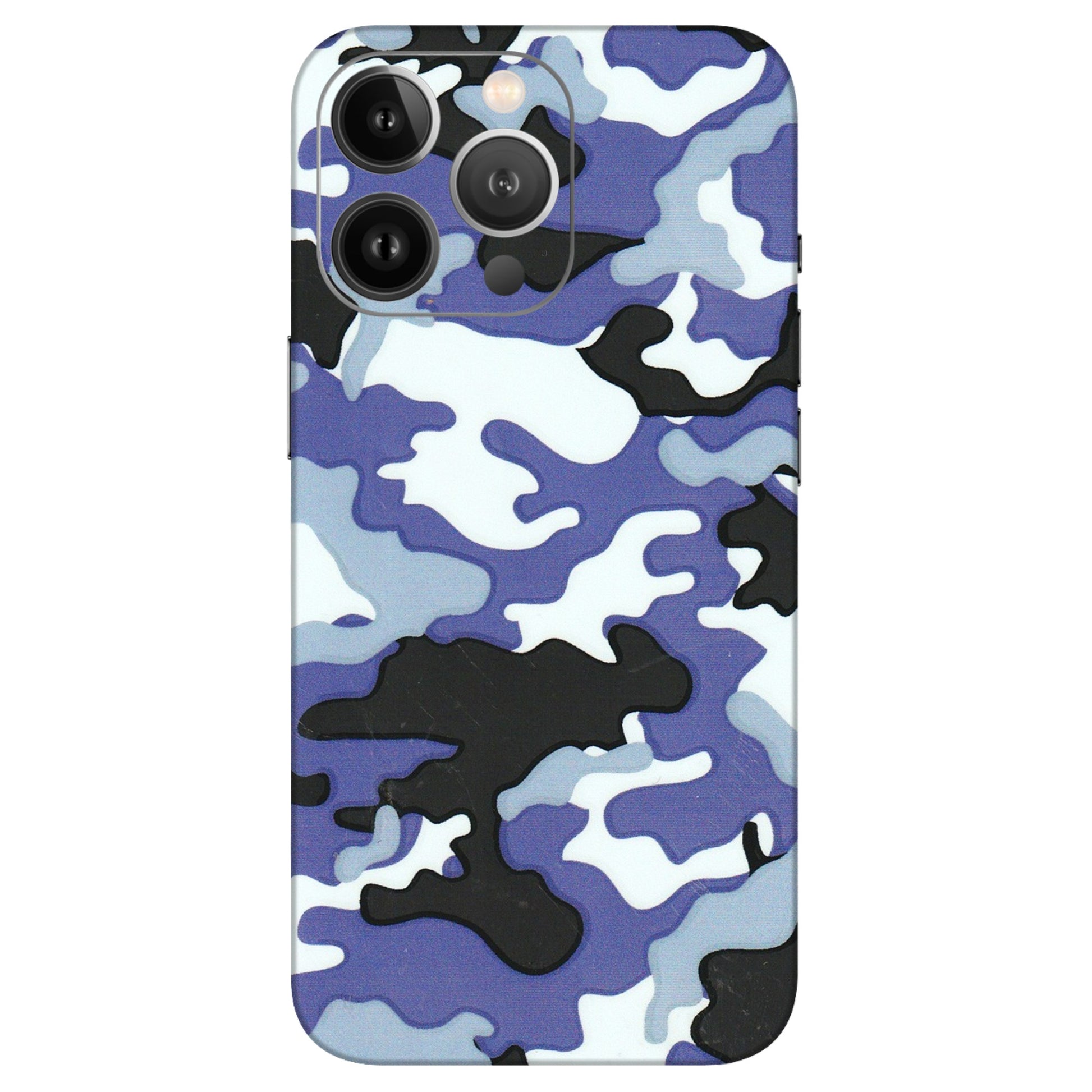 Apple iPhone Skins (All Models) - Powerfull Military Camoflauge - 3D Embossed Finish (L-49) iPhone 13 Pro Max