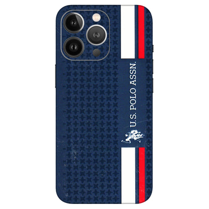 Apple iPhone Skins (All Models) - US POLO Designer Brand - 3D Embossed Finish (L-65) iPhone 13 Pro Max