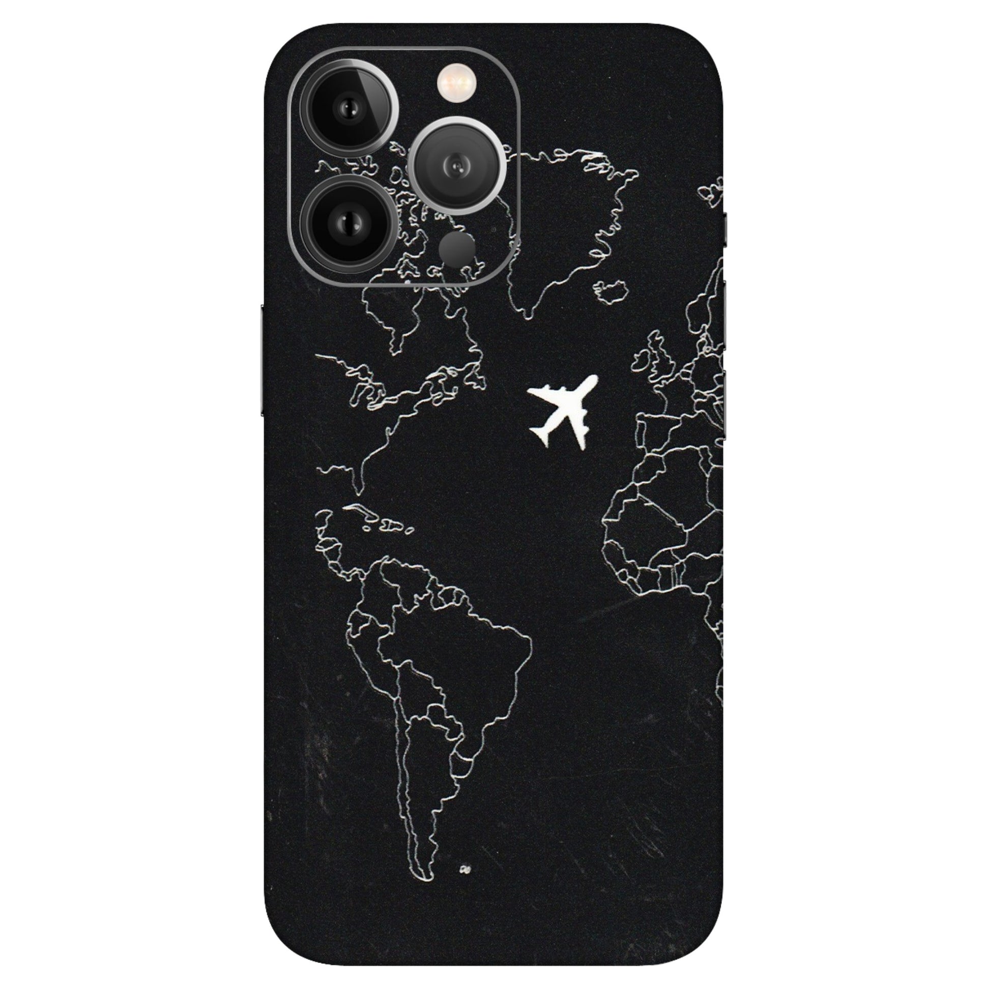Apple iPhone Skins (All Models) - Never Ending Travel - 3D Embossed Finish (L-79) iPhone 13 Pro Max