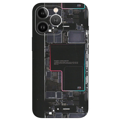 Apple iPhone Skins (All Models) - Motherboard Circuit Layout - Matte Finish (M-117) iPhone 13 Pro Max