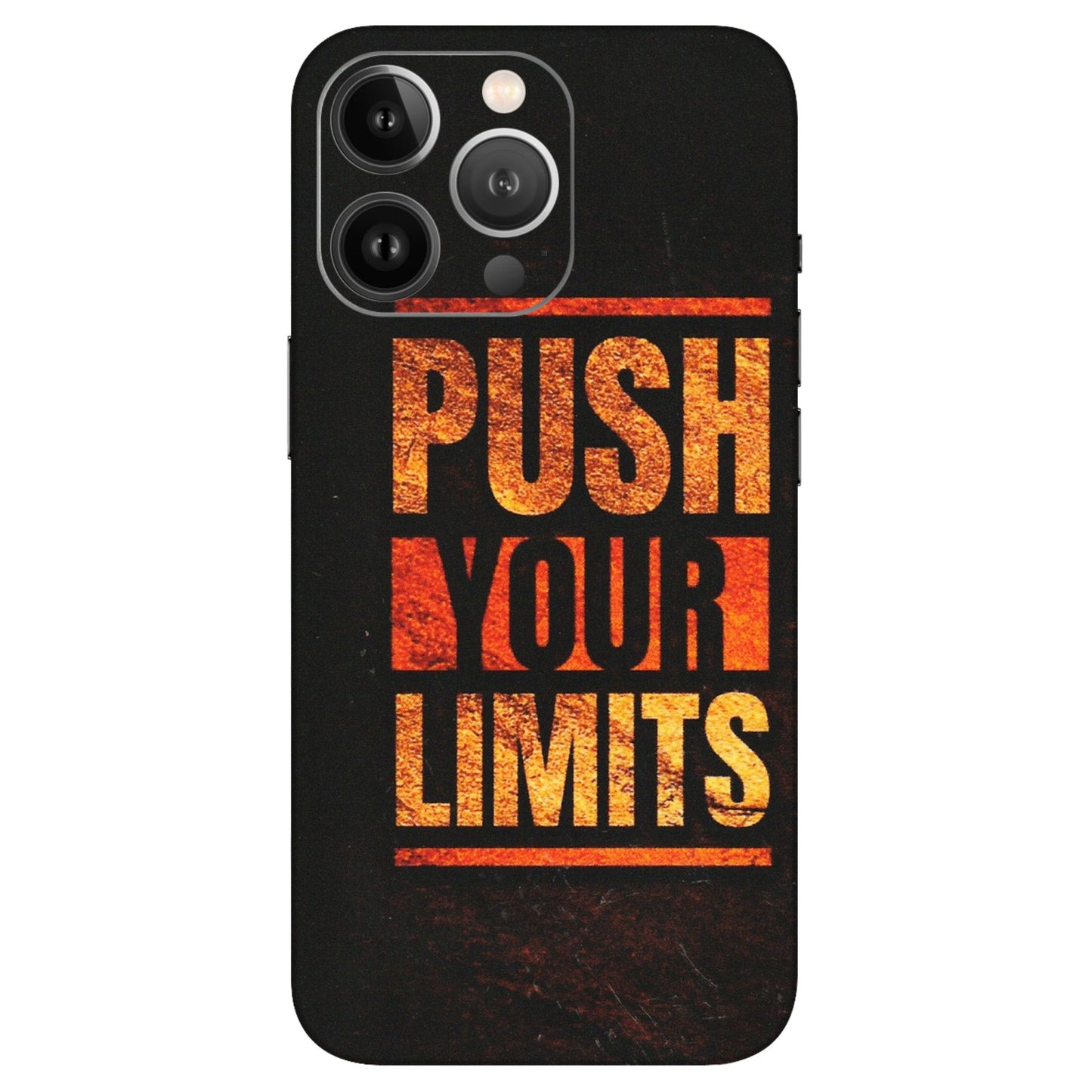 Apple iPhone Skins (All Models) - Push Your Limits - Matte Finish (M-118) iPhone 13 Pro Max
