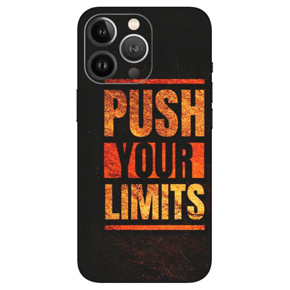 Apple iPhone Skins (All Models) - Push Your Limits - Matte Finish (M-118) iPhone 13 Pro Max