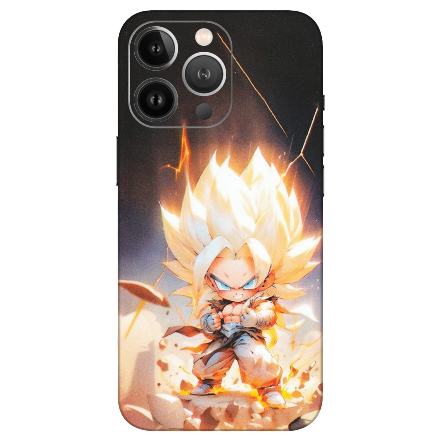 Apple iPhone Skins (All Models) - Goku Dragon Cute Anime - Matte Finish (M-131) iPhone 13 Pro Max