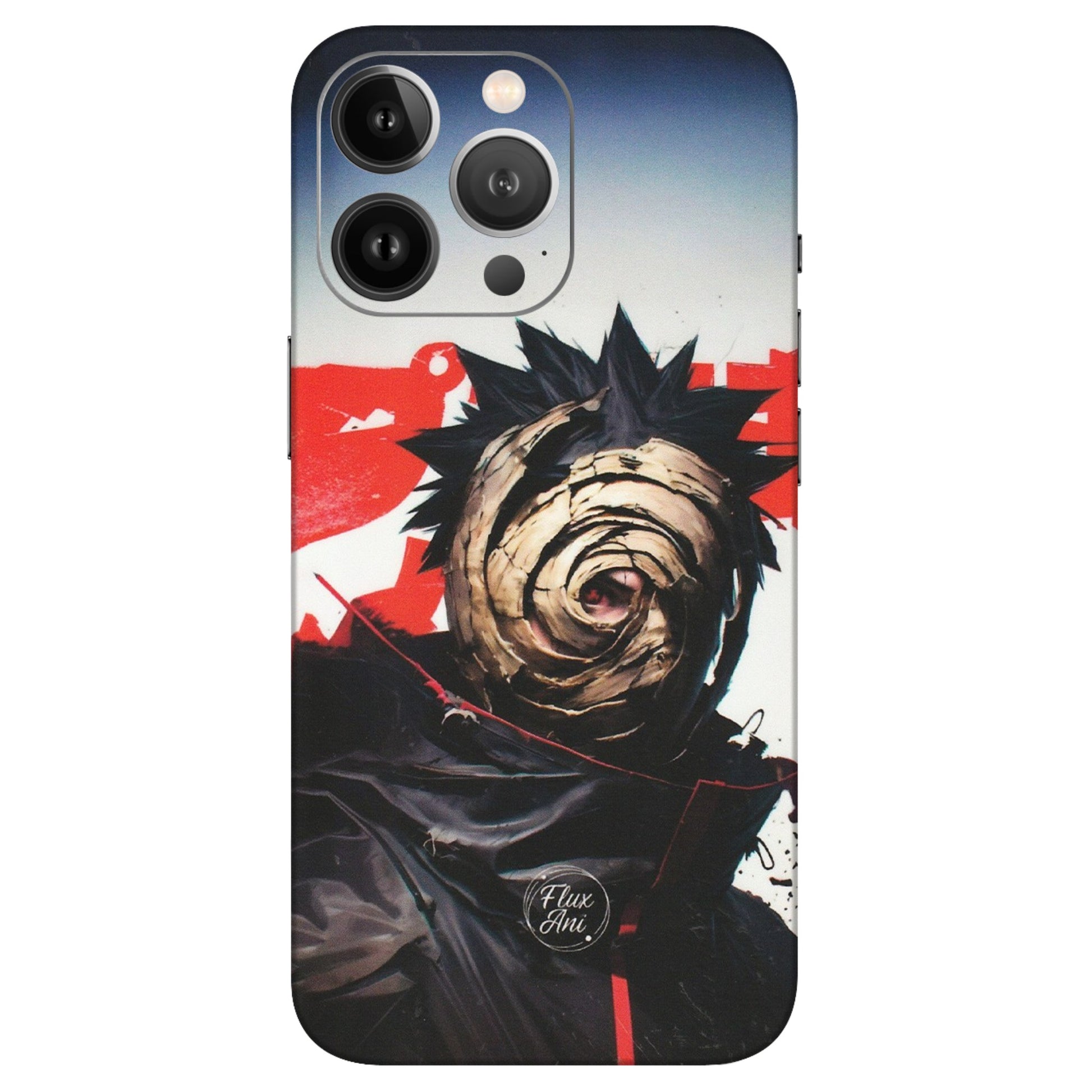 Apple iPhone Skins (All Models) - Obito Uchiha Cool Anime - Matte Finish (M-134) iPhone 13 Pro Max