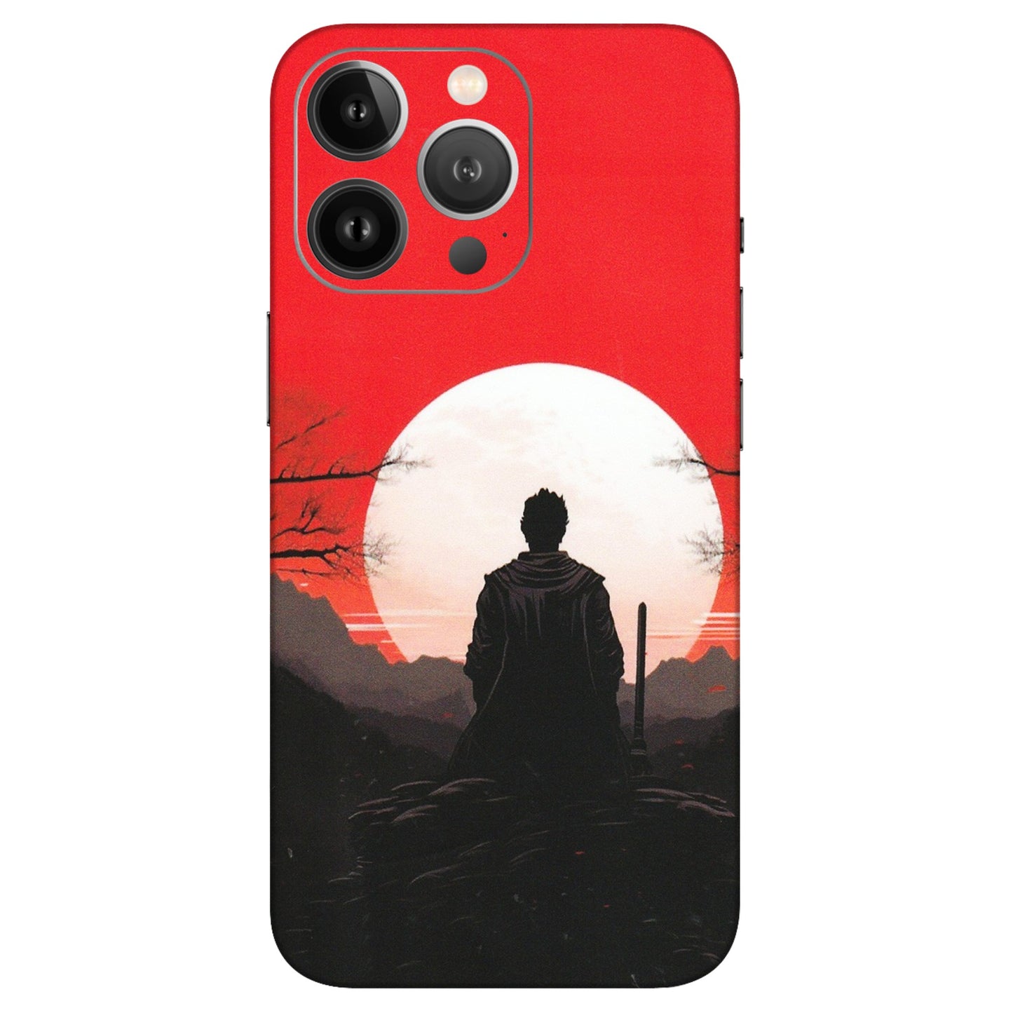 Apple iPhone Skins (All Models) - Samurai Anime - Matte Finish (M-141) iPhone 13 Pro Max