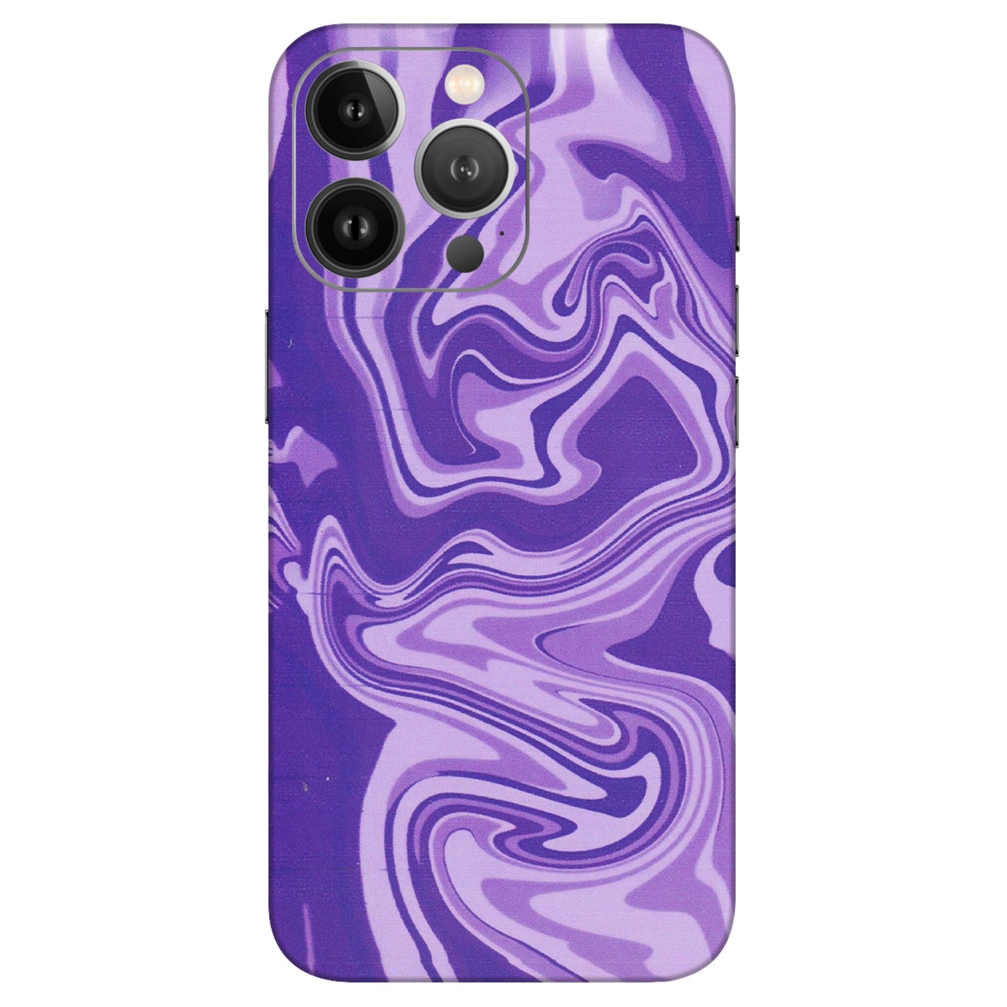 Apple iPhone Skins (All Models) - Hazy Purple Nights - Matte Finish (M-14) iPhone 13 Pro Max