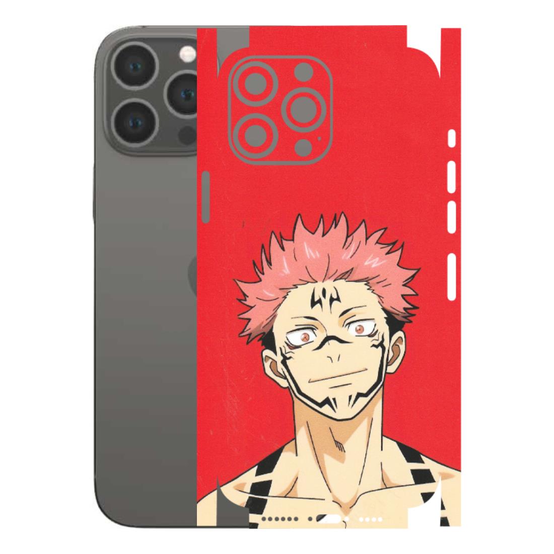 Apple iPhone Skins (All Models) - Ryomen Sukuna Fun Anime - Matte Finish (M-153) iPhone 13 Pro Max