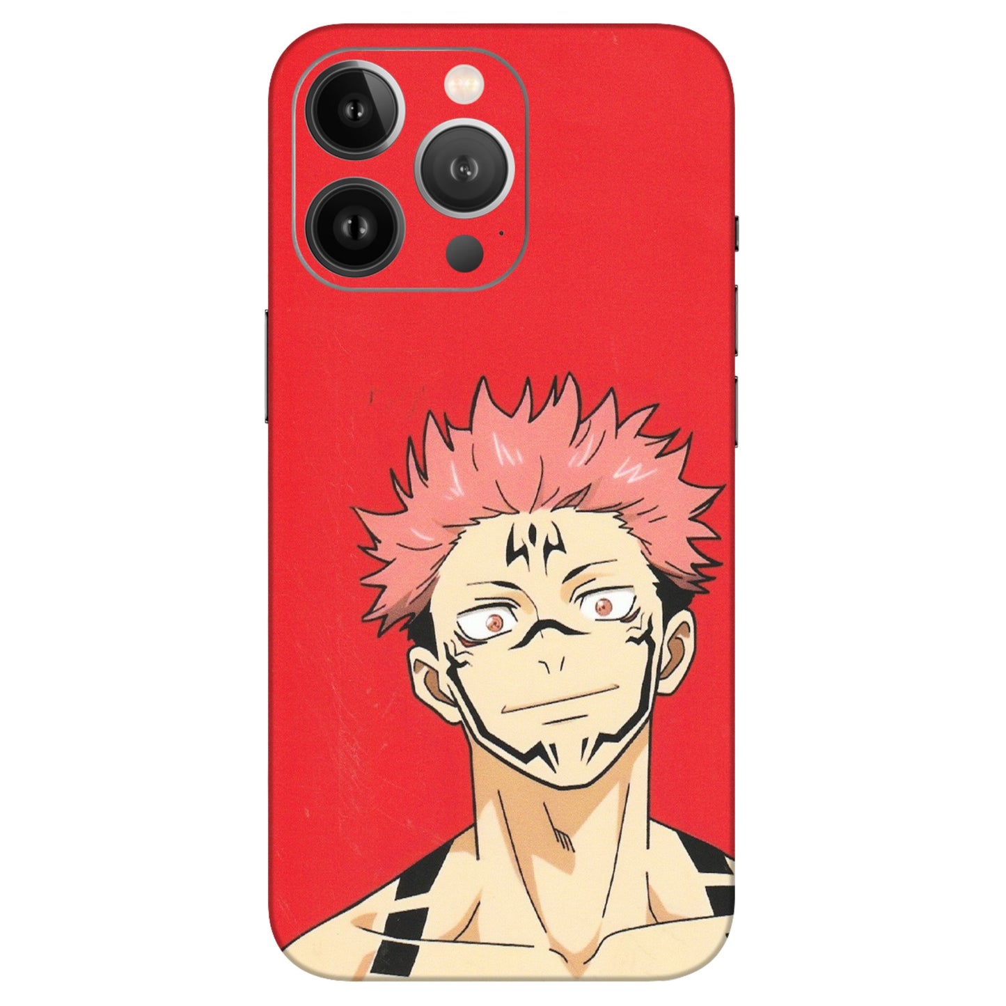 Apple iPhone Skins (All Models) - Ryomen Sukuna Fun Anime - Matte Finish (M-153) iPhone 13 Pro Max