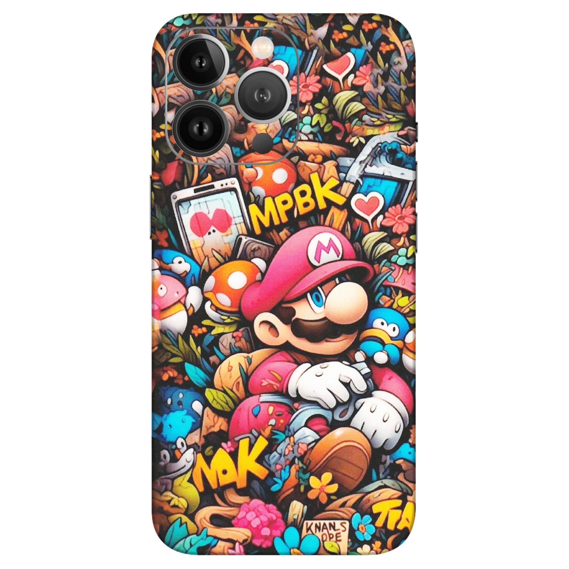 Apple iPhone Skins (All Models) - Super Mario Bros Artistic - Matte Finish (M-173) iPhone 13 Pro Max