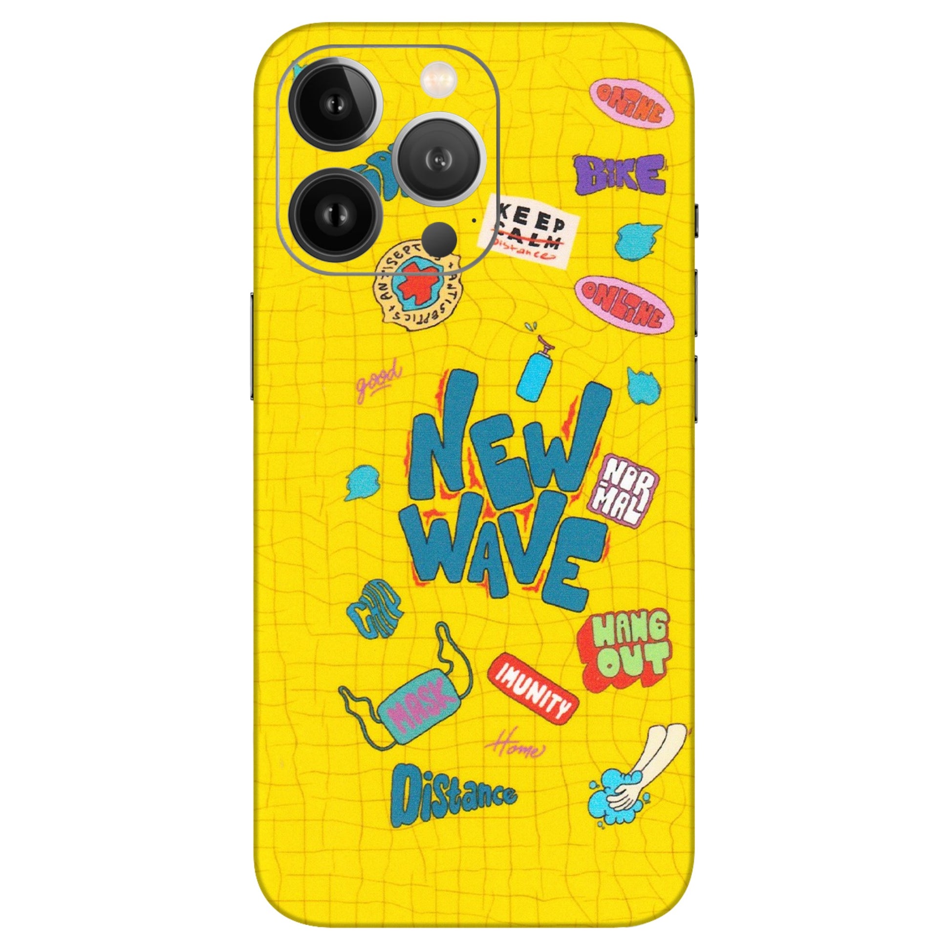 Apple iPhone Skins (All Models) - New Wave Life - Matte Finish (M-17) iPhone 13 Pro Max