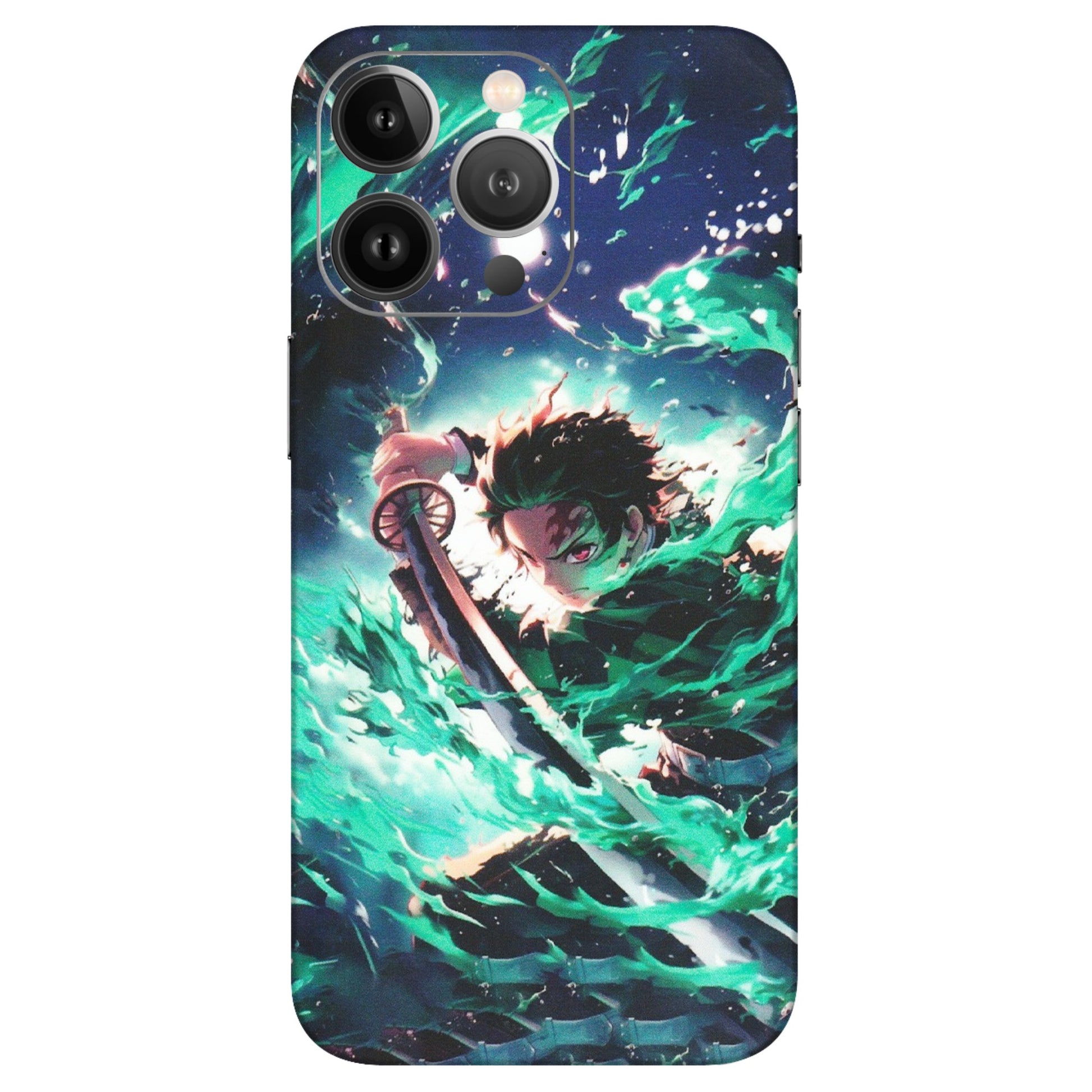Apple iPhone Skins (All Models) - Sword Fighter Anime - Matte Finish (M-29) iPhone 13 Pro Max