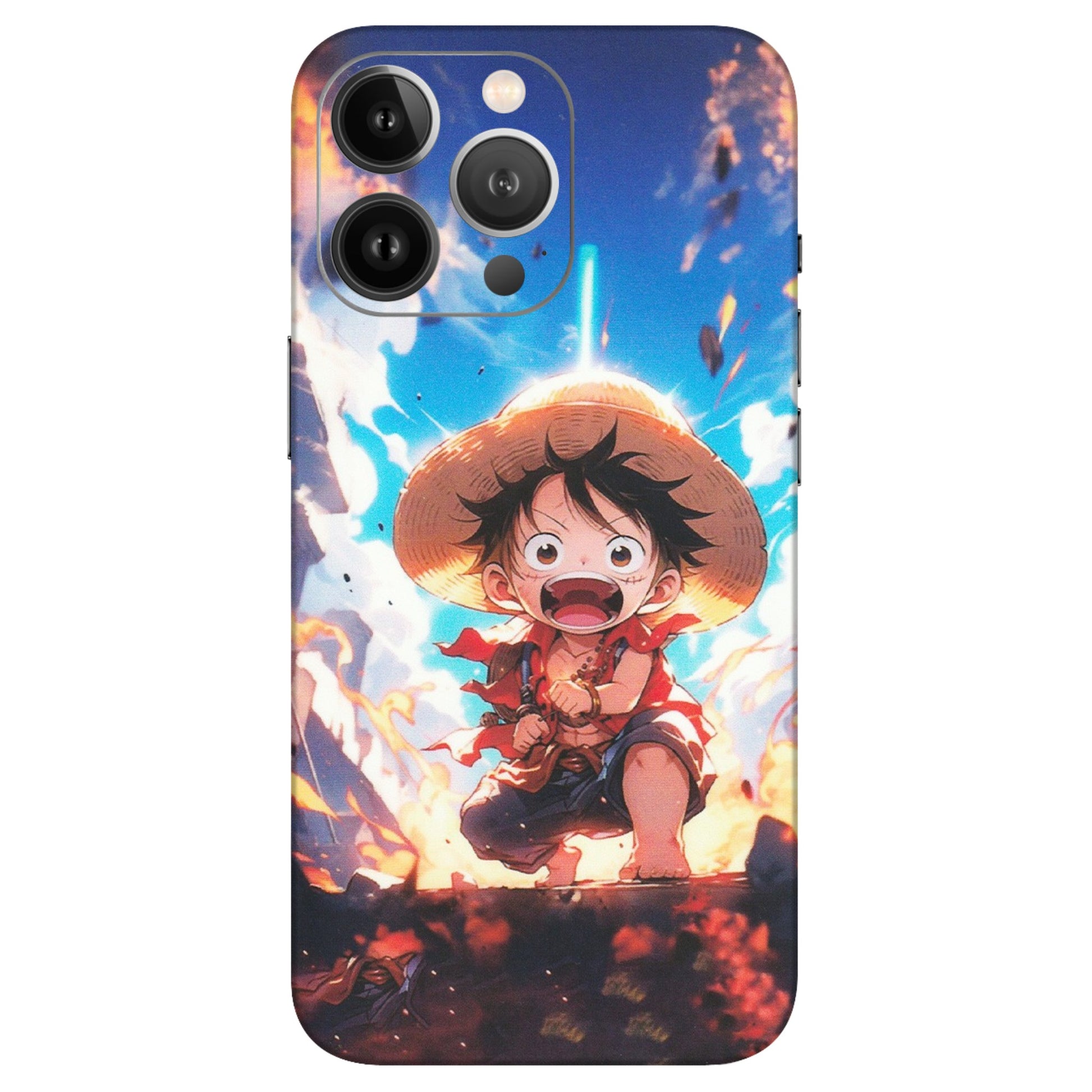 Apple iPhone Skins (All Models) - Toon One Piece Cute Character - Matte Finish (M-35) iPhone 13 Pro Max